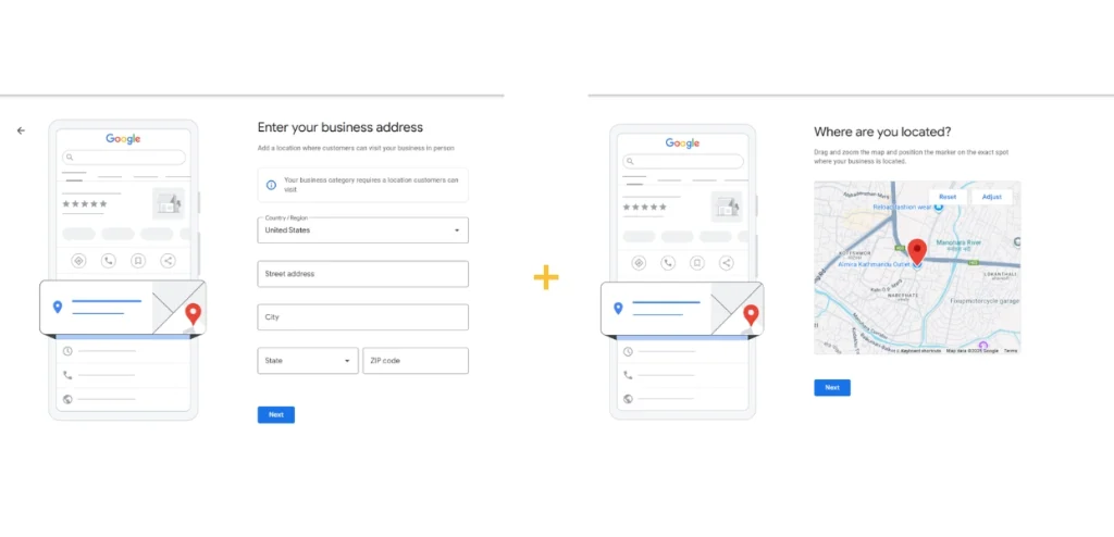 Add Your Business Address